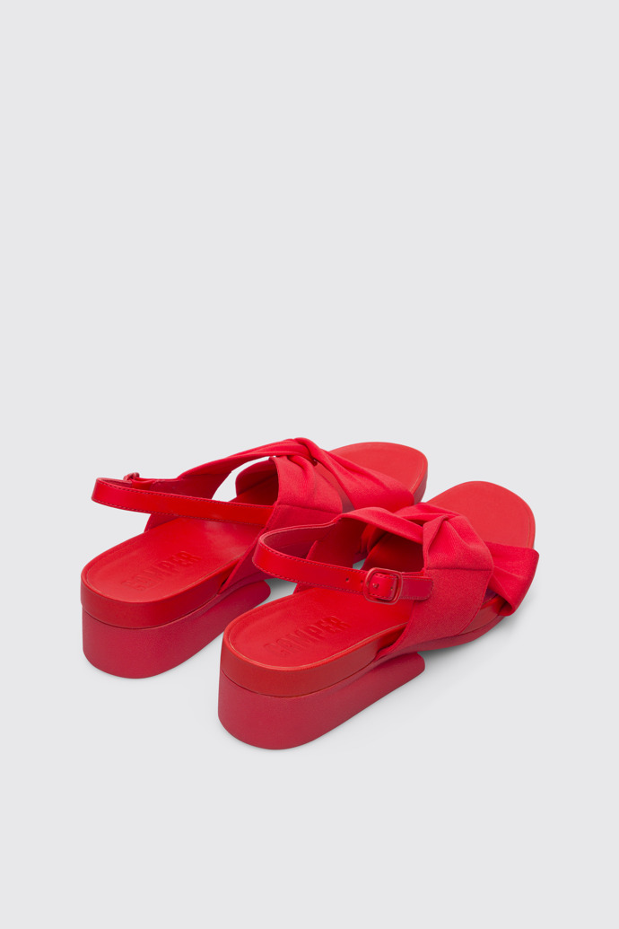 Camper Minikaah - Sandalias rojas para mujer