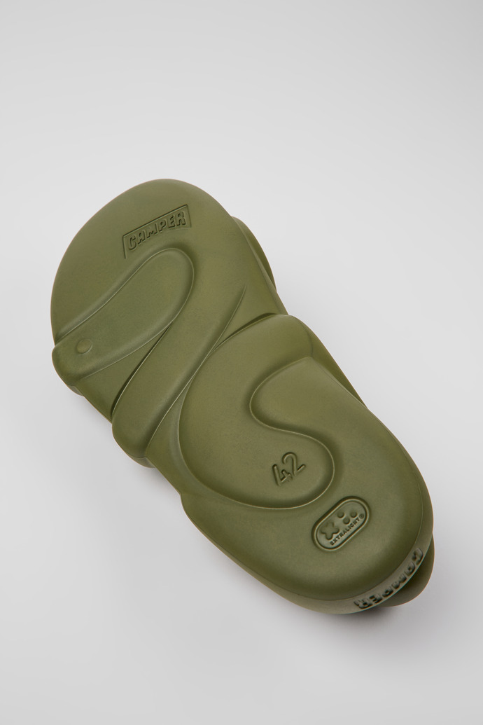 Camper Kobarah Flat - Sandalias unisex verdes