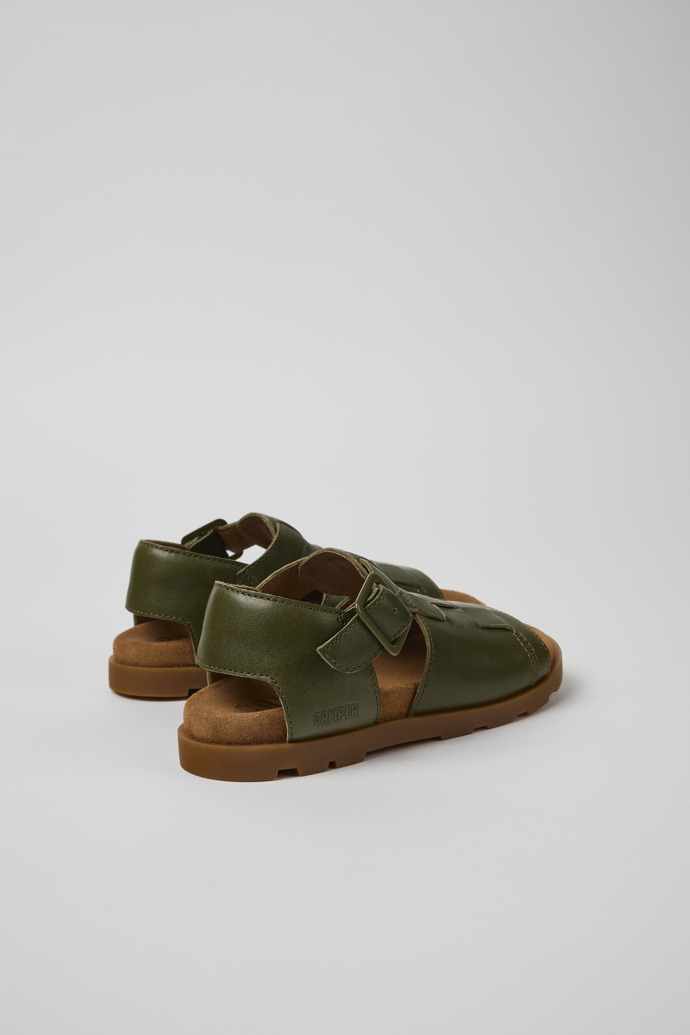Camper Brutus Sandal - Sandalias de piel verde
