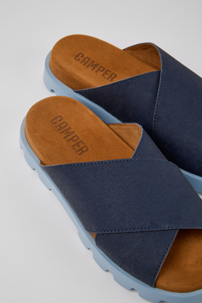 Sandalias Camper Brutus - Sandalia azul para mujer