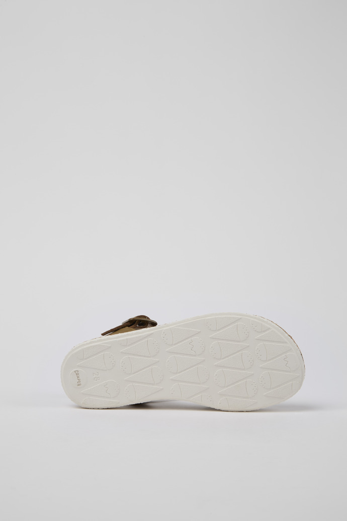 Camper Miko - Sandalias de piel marrón
