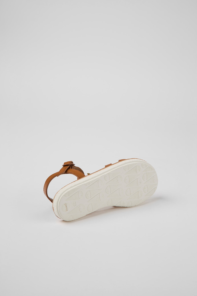 Camper Twins - Sandalias infantiles de piel multicolor.