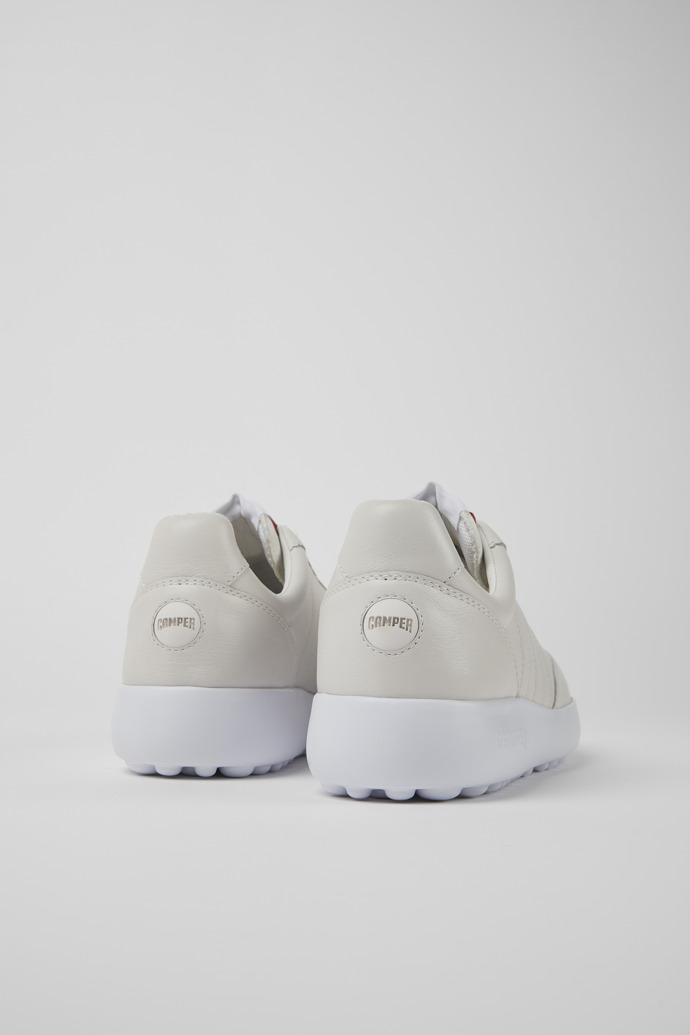 Camper Pelotas XLF - Zapatillas blancas para mujer de piel y textil.