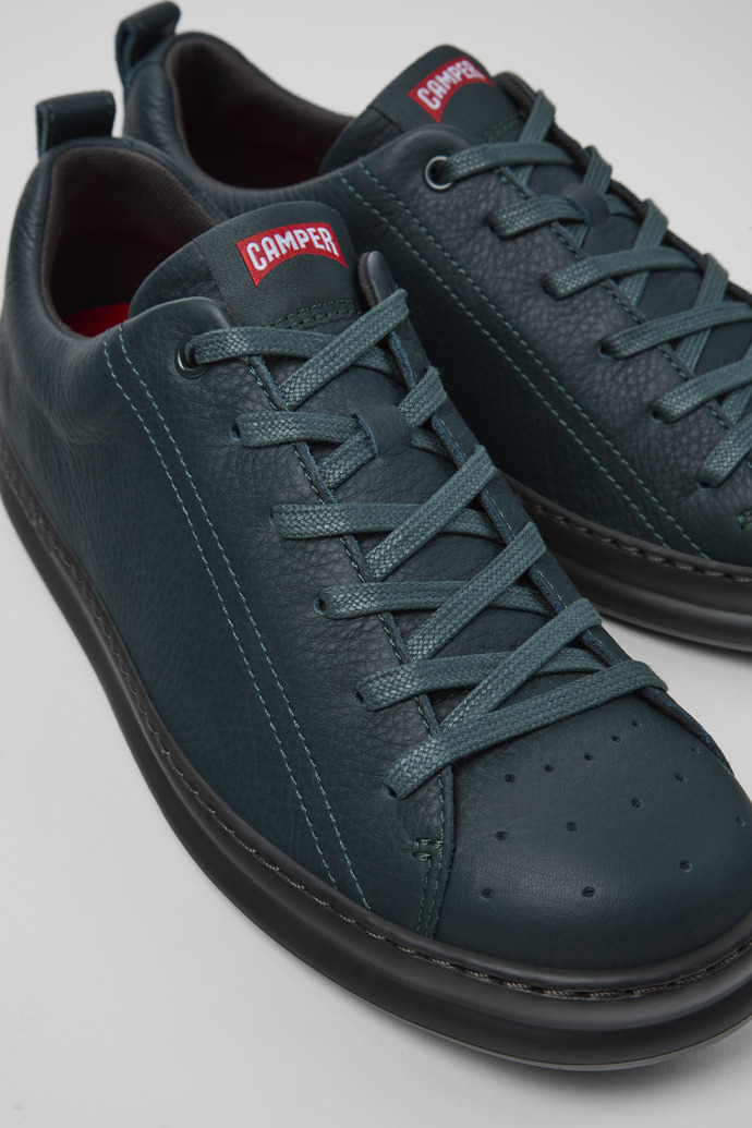 Camper Runner - Zapatilla de piel verde para hombre