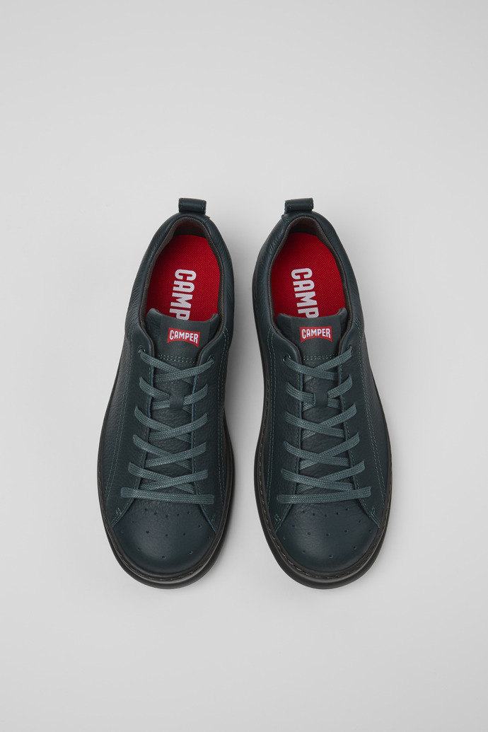 Camper Runner - Zapatilla de piel verde para hombre