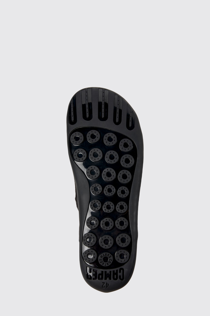 Peu de Camper - Zapato de hombre textil negro