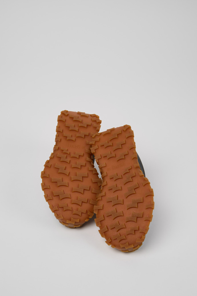 Camper Drift Trail - Zapatillas multicolor para niños de piel y nobuk.