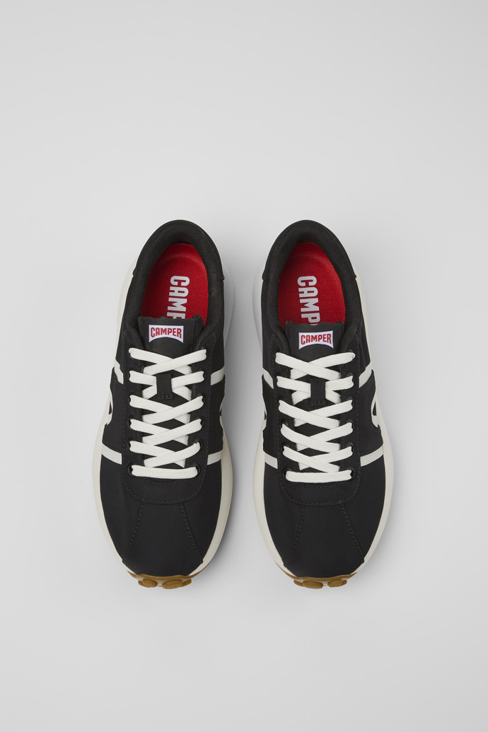 Camper Pelotas Athens - Zapatilla textil multicolor sin costuras para mujer.