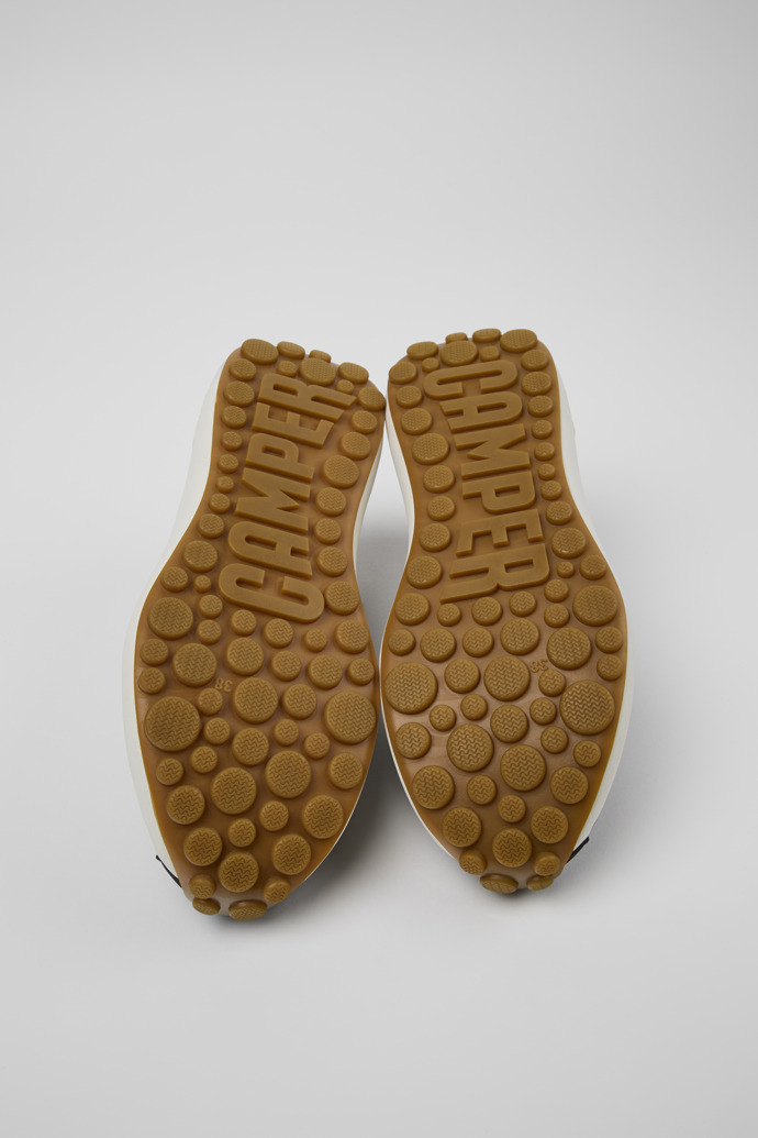 Camper Pelotas Athens - Zapatilla textil multicolor sin costuras para mujer.