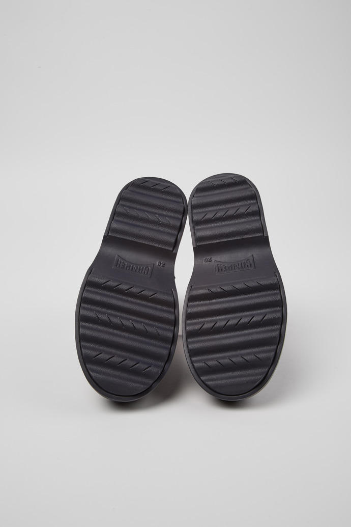 Camper Norte - Botines de piel para niños en color morado