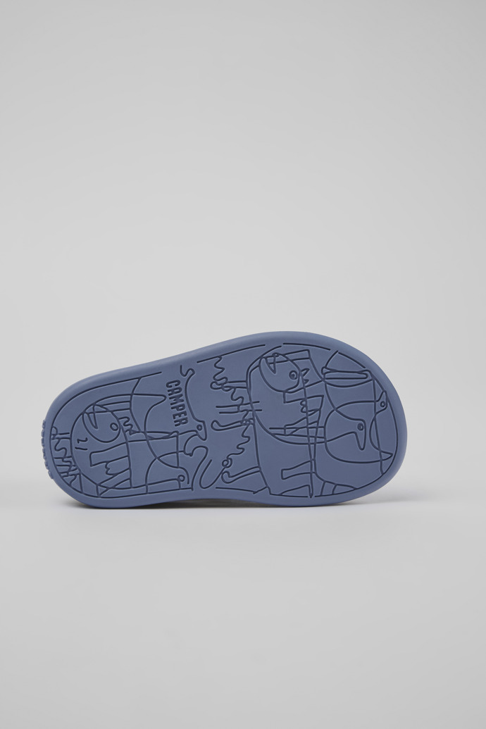 Camper Twins - Sandalias de piel multicolor con doble tira