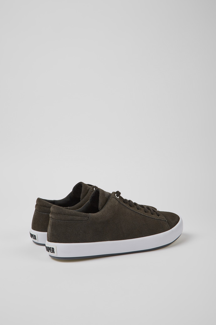 Camper Andratx - Zapatillas de piel nobuk gris para hombre.
