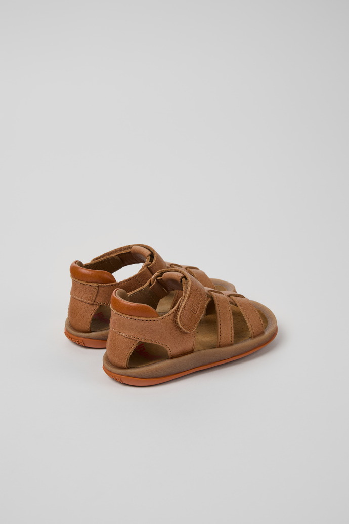 Camper Bicho - Sandalias infantiles de piel multicolor.
