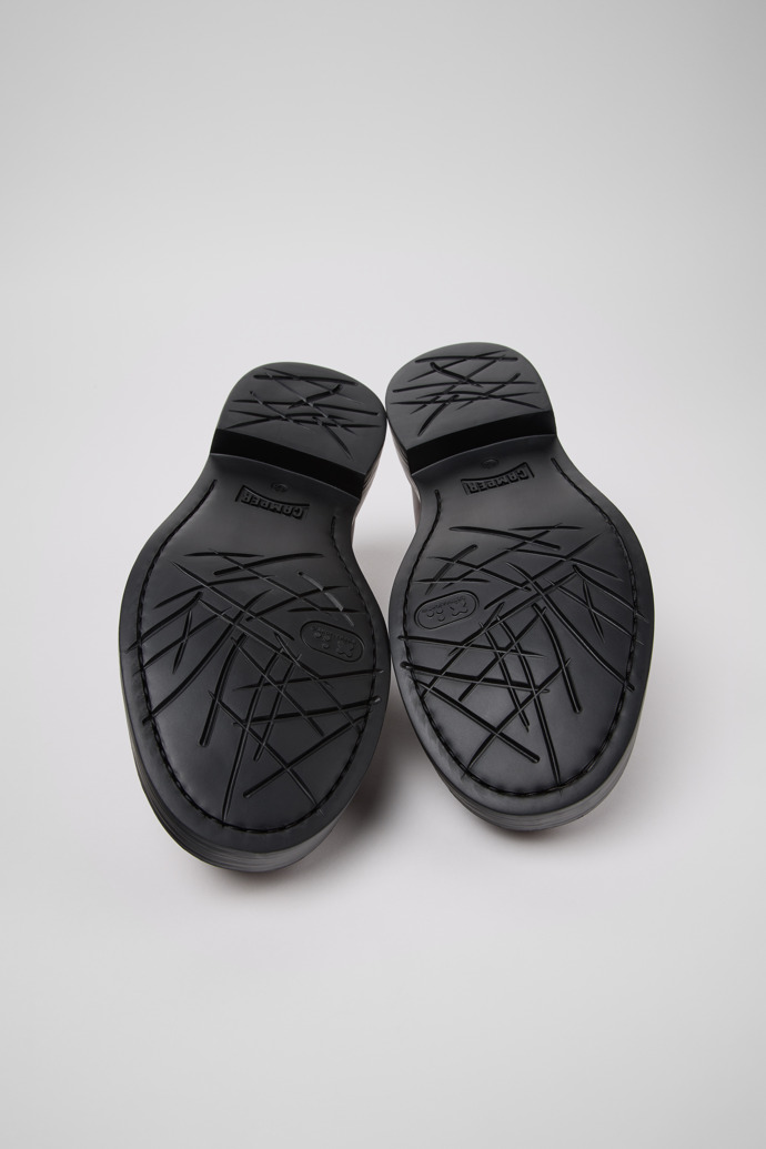 Camper Dean - Mocasín marrón de piel para hombre.