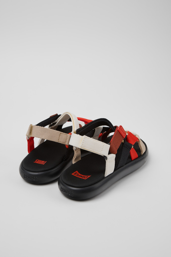 Camper Twins - Sandalias multicolor de PET reciclado para mujer.