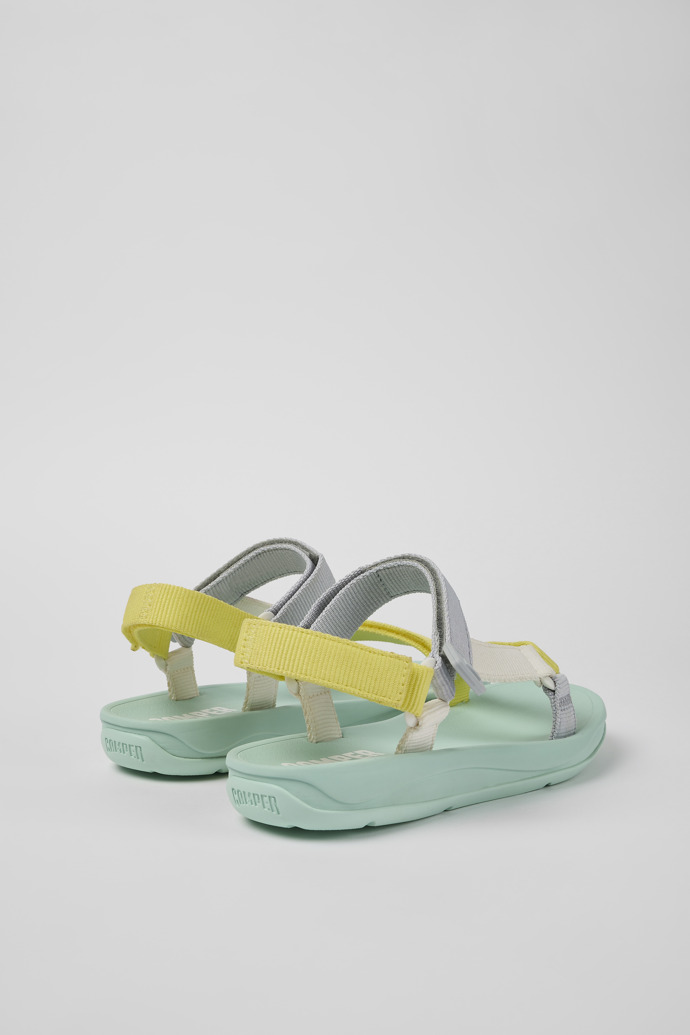 Camper Match - Sandalias multicolor de tela para mujer