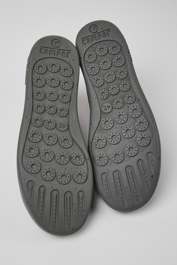 Camper Peu Touring - Zapatilla alta textil negra para hombre.