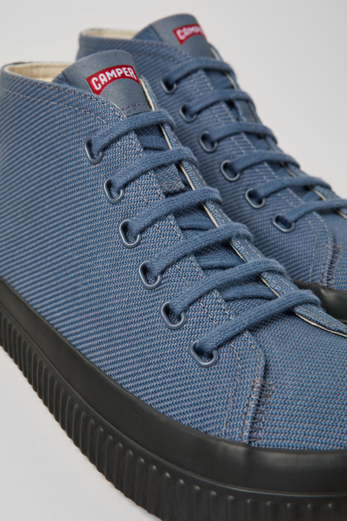 Camper Peu Roda - Zapatilla gris para hombre de algodón reciclado