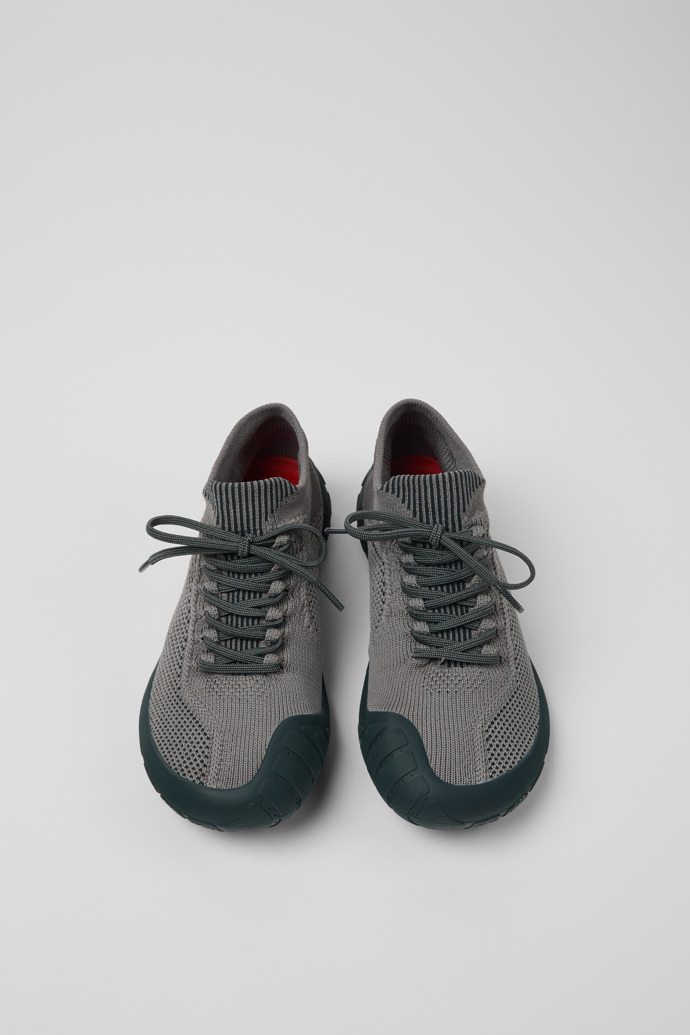 Camper Path - Zapatilla textil gris para mujer