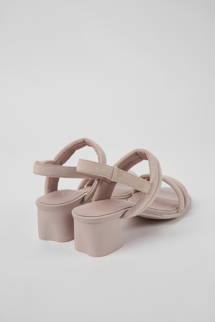 Camper Katie - Sandalias rosas de piel nobuk para mujer