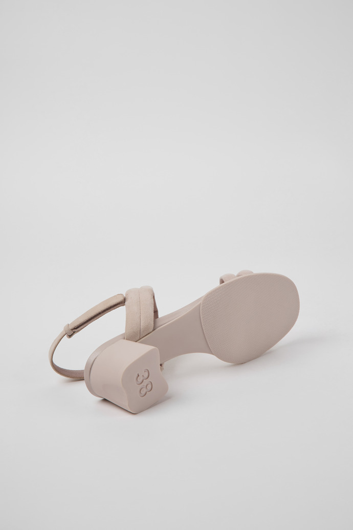 Camper Katie - Sandalias rosas de piel nobuk para mujer