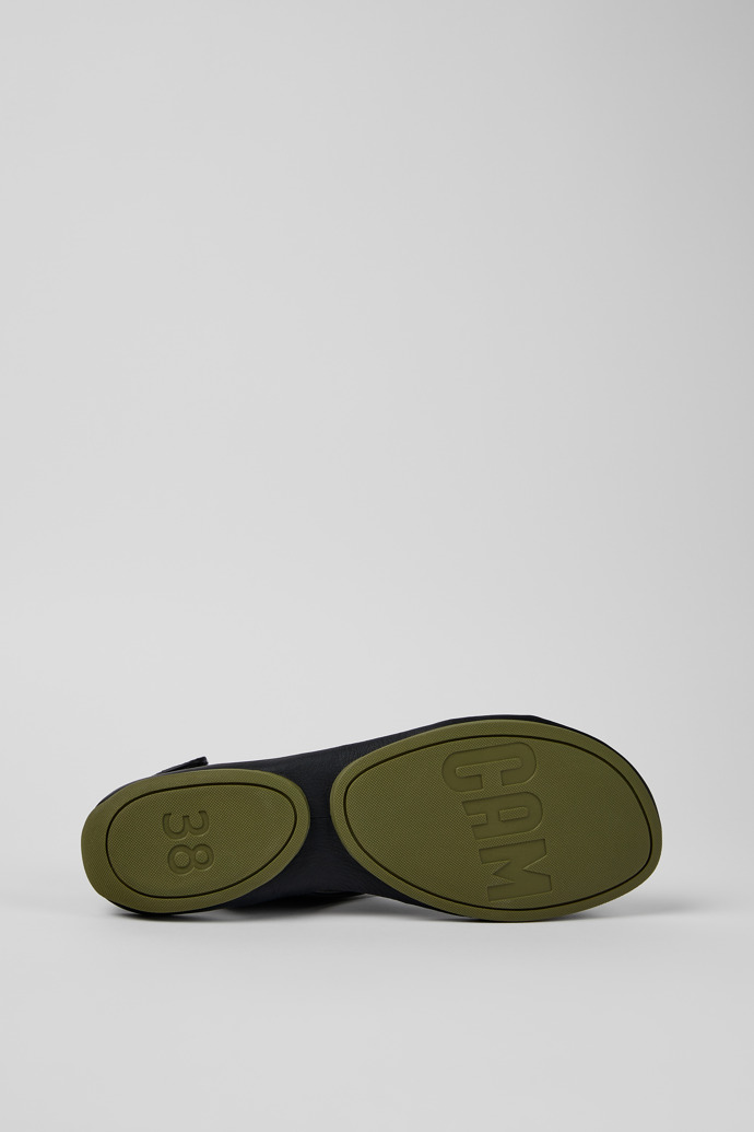 Camper Right - Sandalias negras de piel para mujer