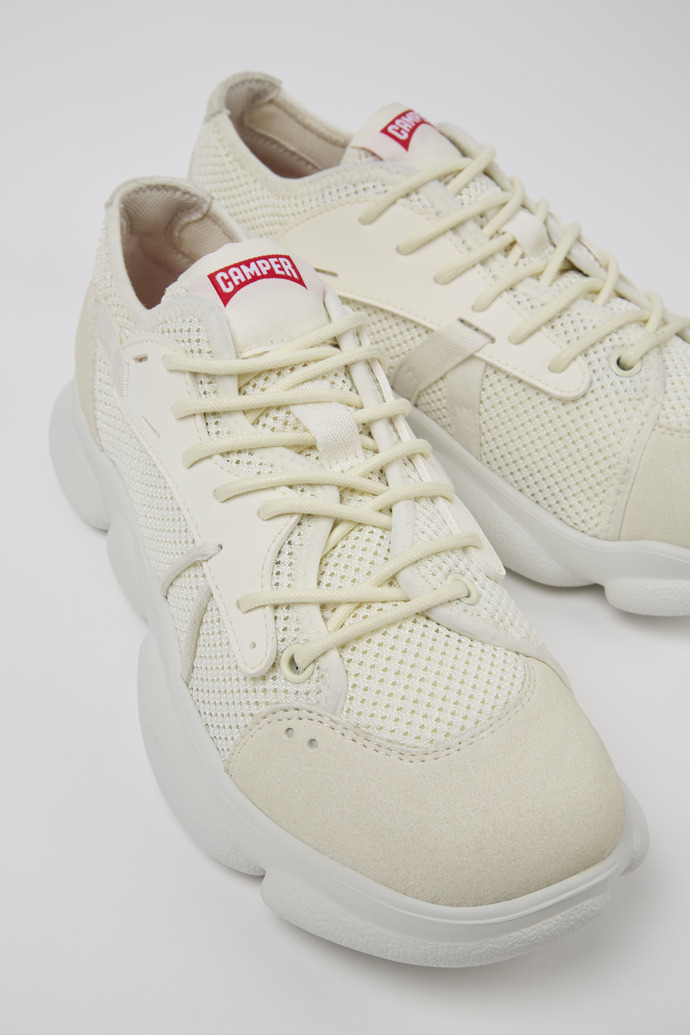 Camper Karst Sorona - Zapatilla textil blanca para mujer