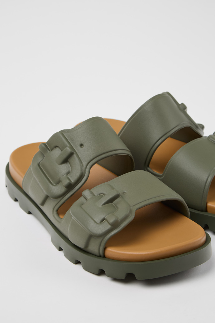 Camper Brutus Sandal - Sandalias sintéticas verdes para hombre.