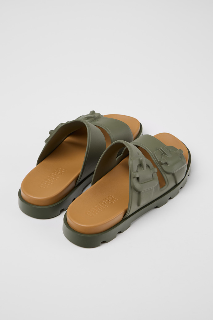 Camper Brutus Sandal - Sandalias sintéticas verdes para hombre.