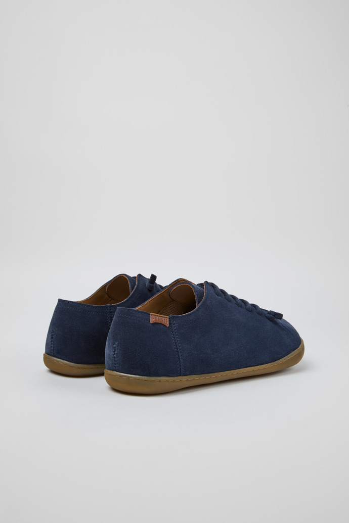 Camper Peu - Zapatos azules de piel nobuk para hombre
