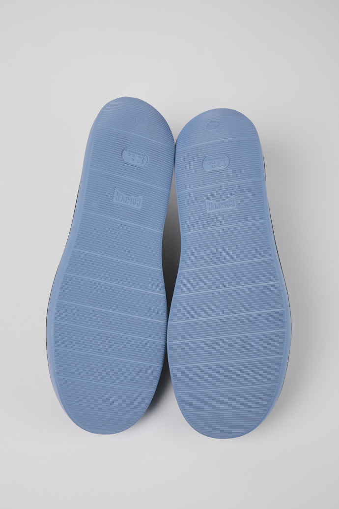 Camper Wagon - Mocasines de nobuk gris para hombre