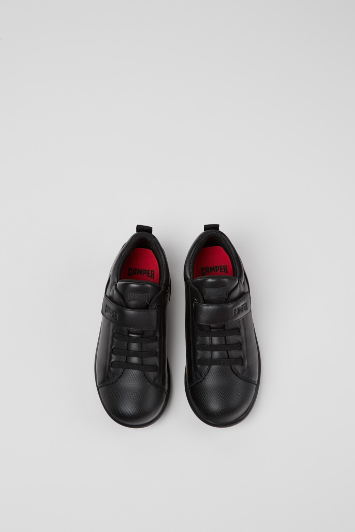 Camper Pelotas - Zapatillas de piel y tela multicolor para niños