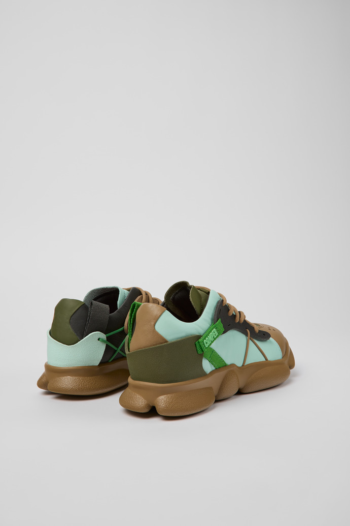 Camper Twins - Zapatillas de piel/tela multicolor para mujer