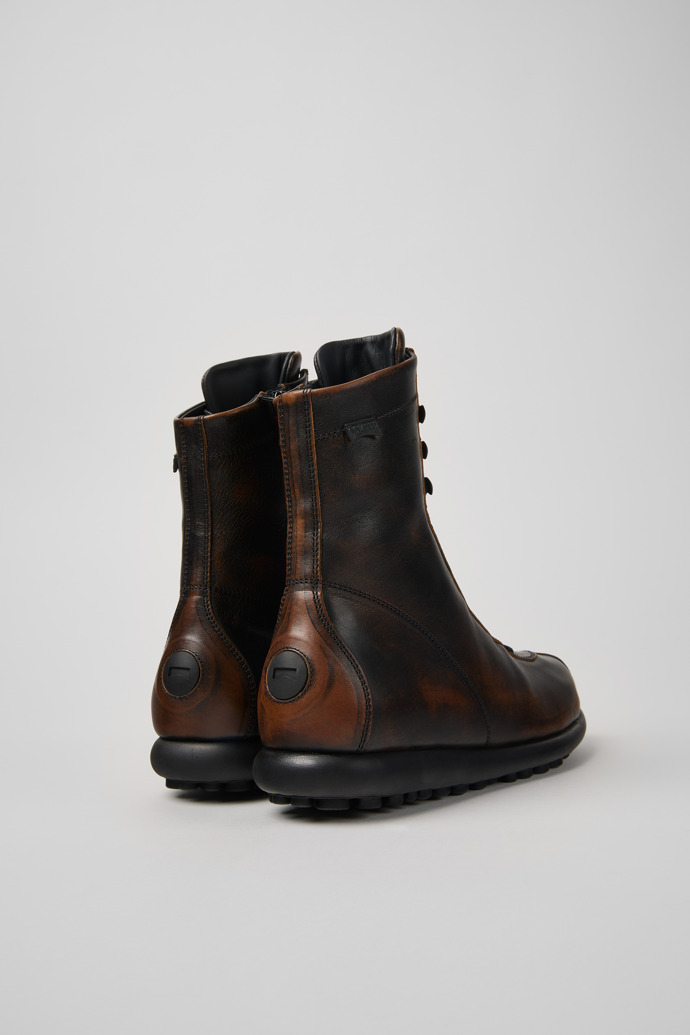 Camper Pelotas - Botas bicolor de piel para mujer