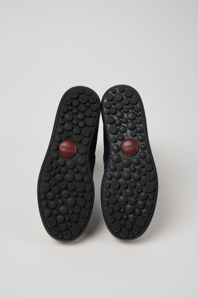 Camper Pelotas - Botas bicolor de piel para mujer