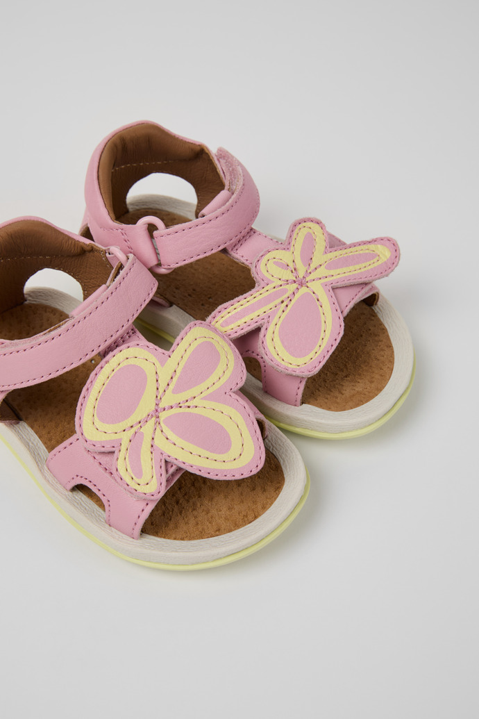 Camper Twins - Sandalias de piel multicolor para niños.