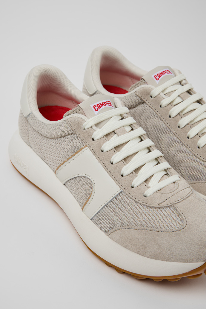 Camper Pelotas Athens - Zapatillas multicolor de PET reciclado y piel nobuk para mujer.