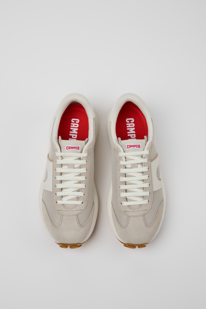 Camper Pelotas Athens - Zapatillas multicolor de PET reciclado y piel nobuk para mujer.