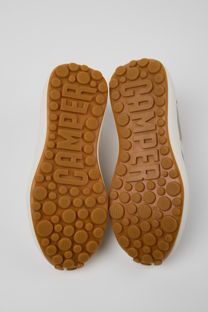 Camper Pelotas Athens - Zapatillas multicolor de PET reciclado y piel nobuk para mujer.