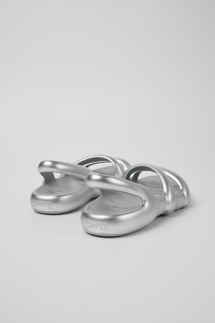 Camper Kobarah Flat - Sandalias plateadas.