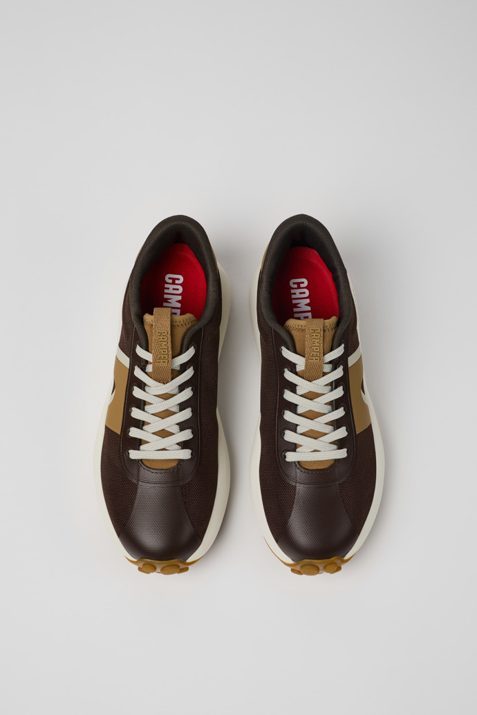 Camper Pelotas Athens - Zapatilla textil marrón para mujer