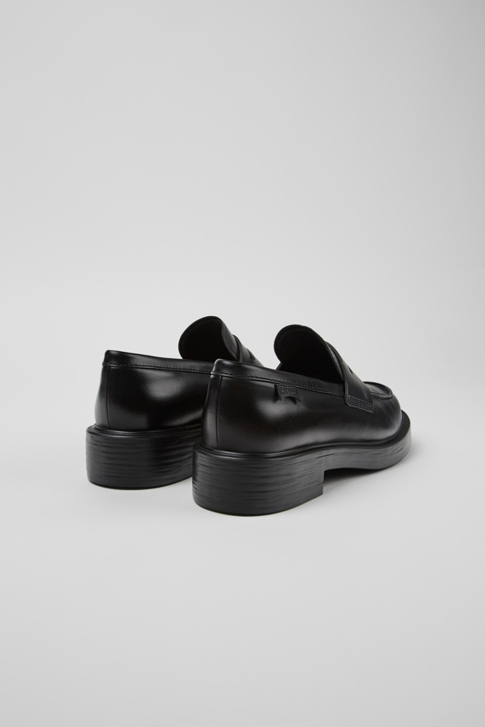 Camper Dean - Zapatos negros de piel para mujer.