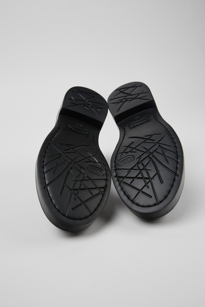 Camper Dean - Zapatos negros de piel para mujer.