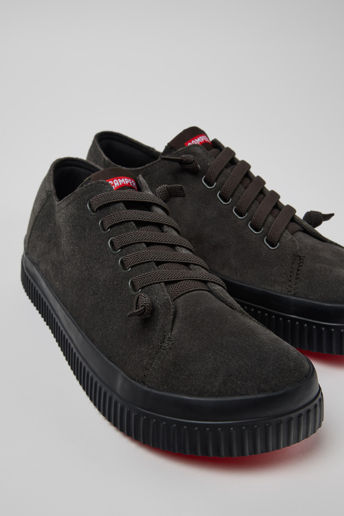 Camper Peu Roda - Zapatillas grises para hombre de nobuk