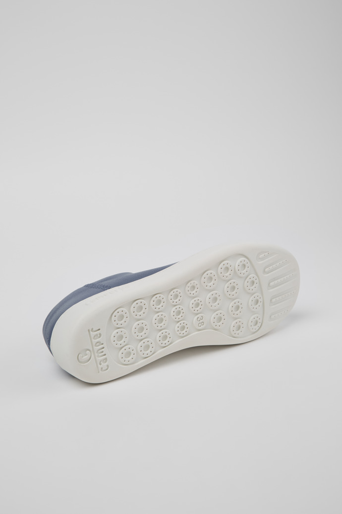 Camper Peu Touring - Zapatillas grises de piel para mujer