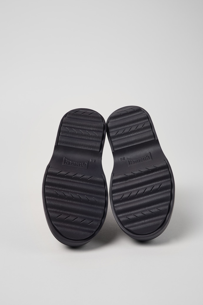 Camper Norte - Botas de piel moradas para niños