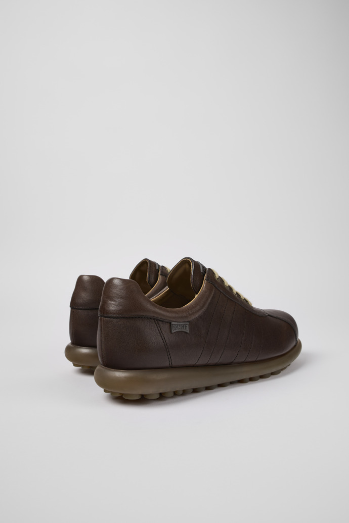 Camper Pelotas - Zapatos de piel marrón para hombre.