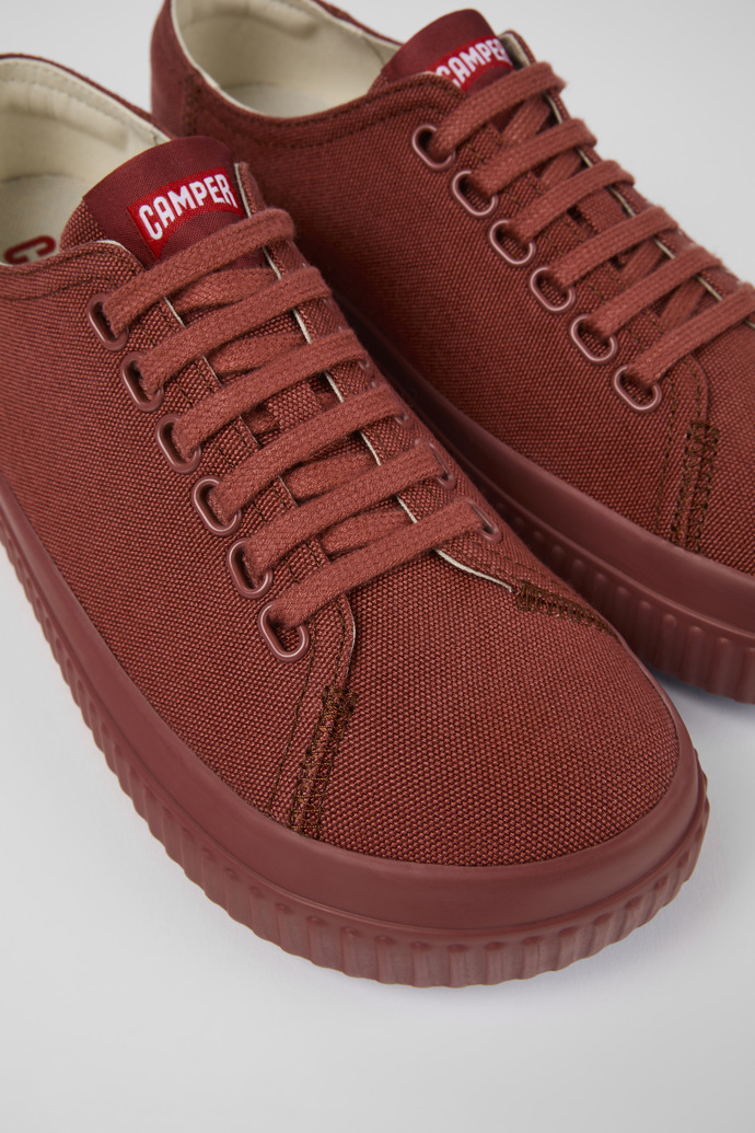 Camper Peu Roda - Zapatos rojos para mujer de TENCEL Lyocell