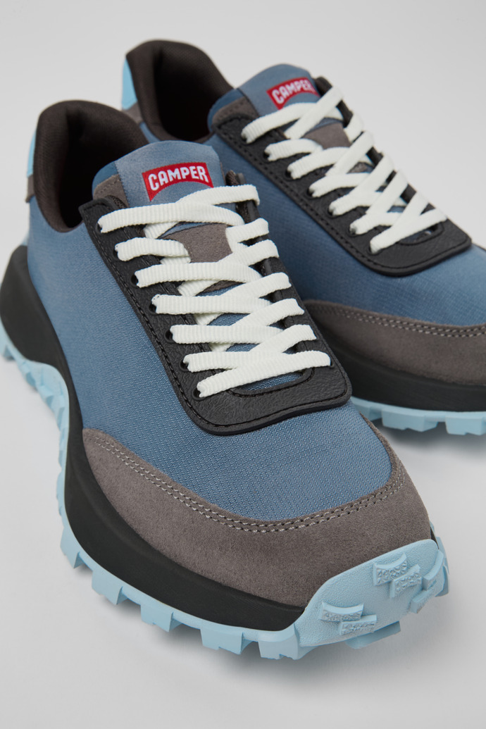 Camper Drift Trail VIBRAM - Zapatillas grises para mujer de textil y nobuk
