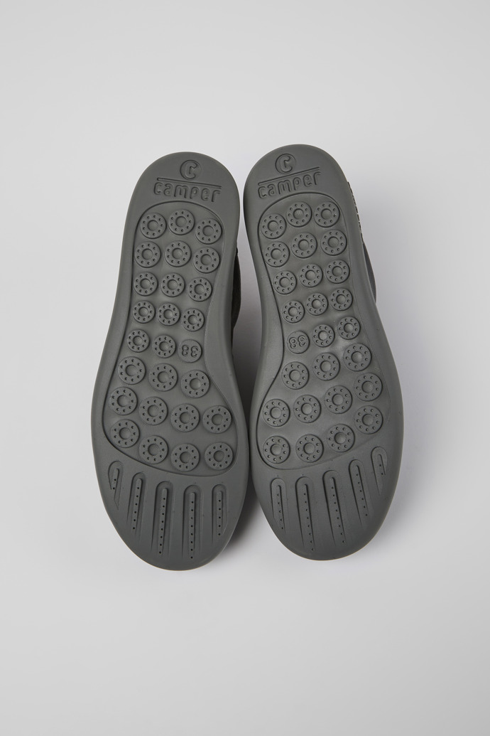 Camper Peu Touring - Zapatillas negras de piel para mujer.